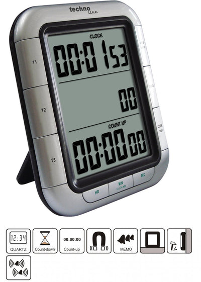 Timer da cucina Technoline - 3 timer contemporaneamente -