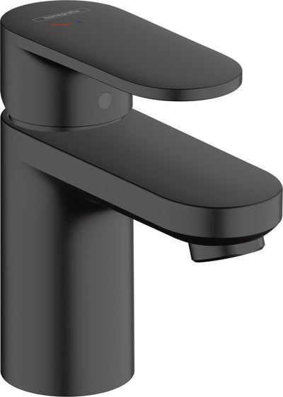 Miscela di vernici Hansgrohe - miscelatore lavabo - funzionamento monocomando - risparmio energetico cool start - senza scarico - dimensione 70 mm - nero opaco