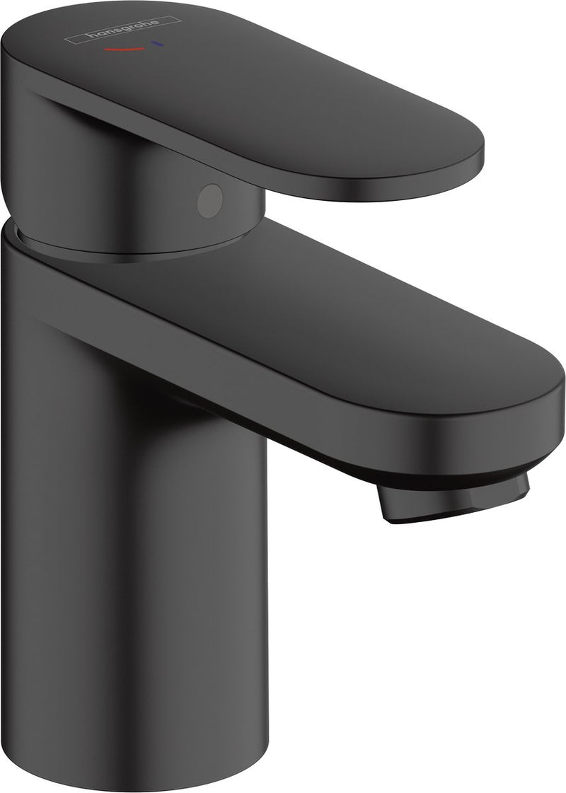 Miscela di vernici Hansgrohe - miscelatore lavabo - funzionamento monocomando - risparmio energetico cool start - senza scarico - dimensione 70 mm - nero opaco