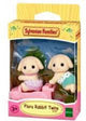 Sylvanian Families 5737 Coniglio Lop con Fiori Gemelli - 2 figure di gioco morbide e vellutate