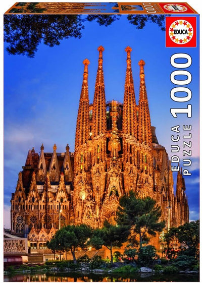 Educa - puzzle - sagrada familia - 1000 piezas - rompecabezas
