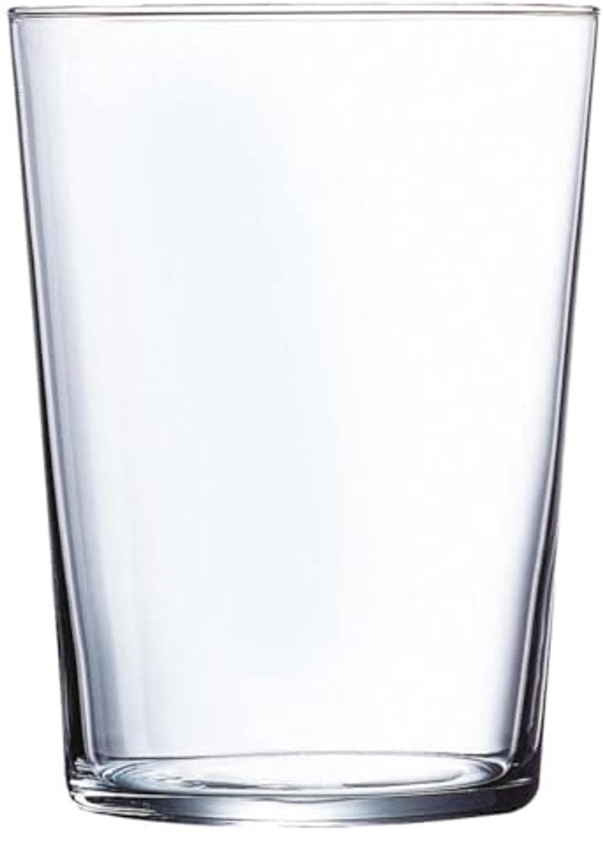 Merkloos sans marque glazenset luminarc cider transparant glas (530 ml) (4 stuks)