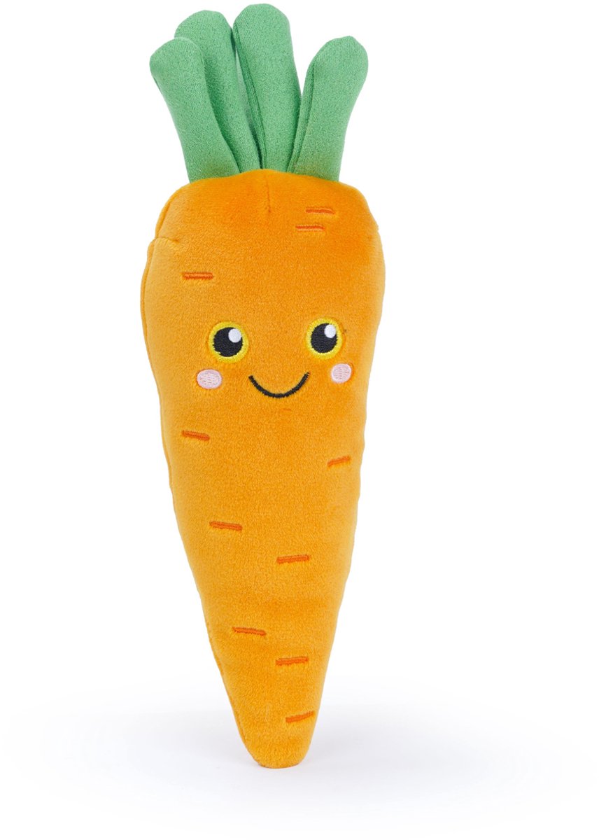 Squishies Besitos - zanahoria - 25cm - peluche