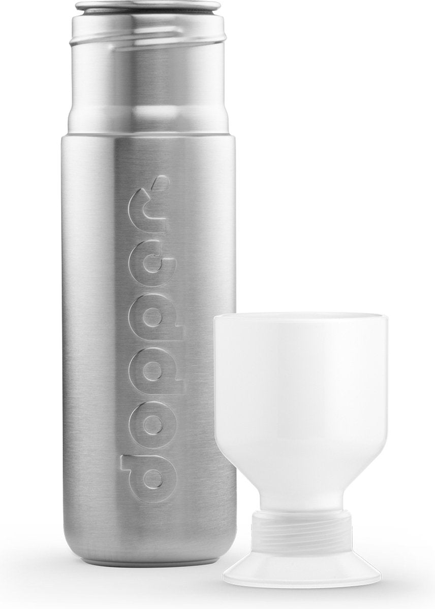 Botella de acero Dopper 490 ml - acero inoxidable - apta para lavavajillas