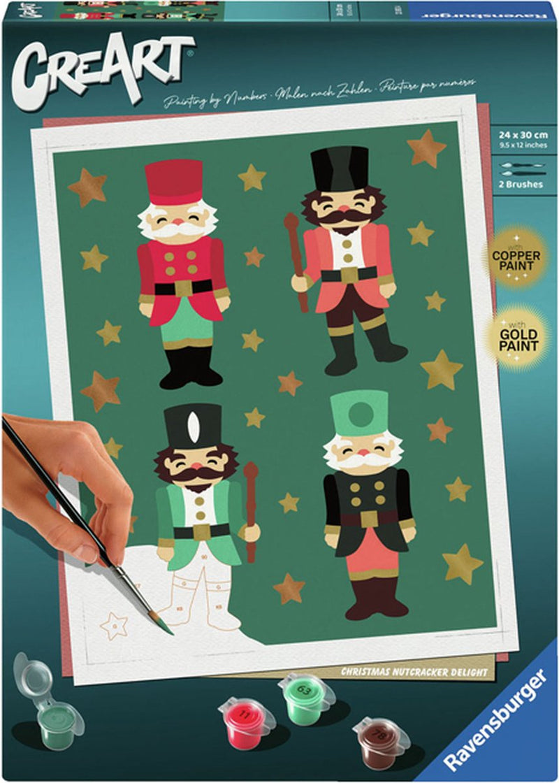 Ravensburger Creart Pintura por número Imagen de Navidad