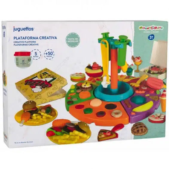 Playgo set di pasta grande con forme utili.
