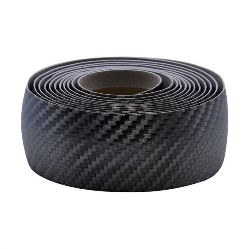 Buzaglo tecora e stuurlint magnifique carbon look, ø2.5x30mm, 2m, zw