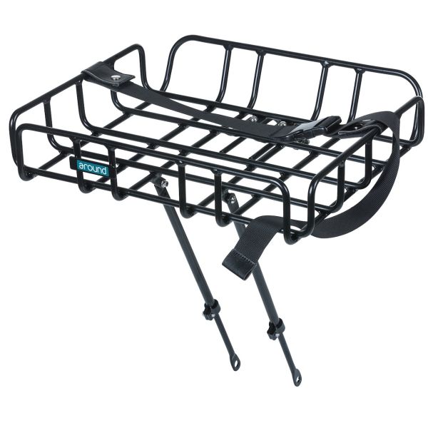 Around front carrier l adjustable 16-28 - Black