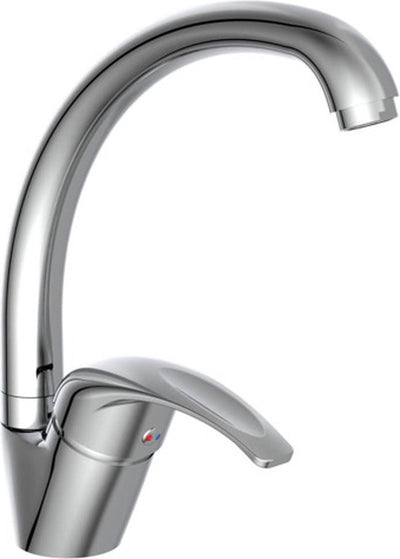 Schütte schütte eenknops mixer con beziani chrome rotondo di beziani