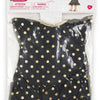 Corolle ma vestito da bambola nero con pois dorati - 36 cm
