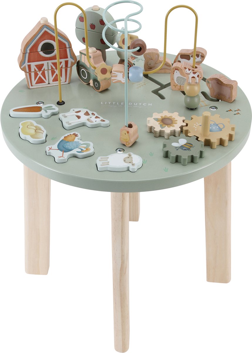 Mesa de actividades Little Dutch Tiamo Little Farm FSC