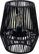 Arti casa solar tafellamp zwart - tuinverlichting op zonne energie - tafel lamp met warm wit licht - solar lamp met brandtijd tot 8 uur - ip44 waterdicht - 20 x 20 x 25 cm - kunststof