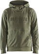 Blåkläder blaklader 3530 sudadera con capucha 3d otoño verde talla 3xl