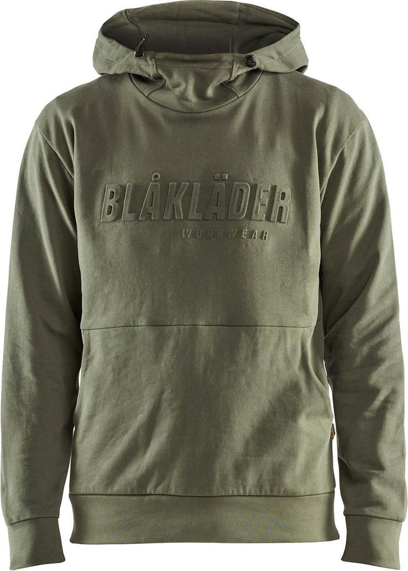 Blåkläder blaklader 3530 sudadera con capucha 3d otoño verde talla 3xl