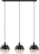 Lampada a sospensione Eglo ariscani 1 - e27 - 76,5 cm - nero rame