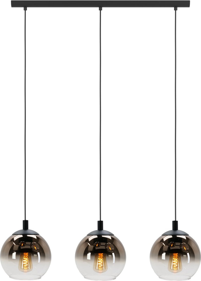 Eglo ariscani 1 hanglamp - e27 - 76.5 cm - zwart koper