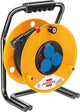 Avvolgicavo Brennerstuhl brobusta ip44, 40 m, plastica speciale, per uso esterno, made in Germany, giallo