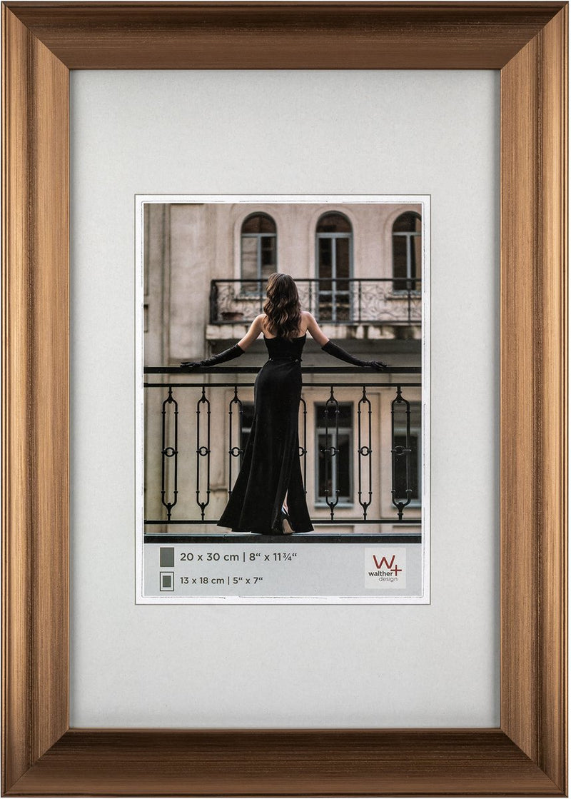Walther Venezia - cornice per foto - misura foto 20x30 cm - bronzo