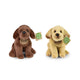 Peluche labrador retriever 2 tipi 20cm e