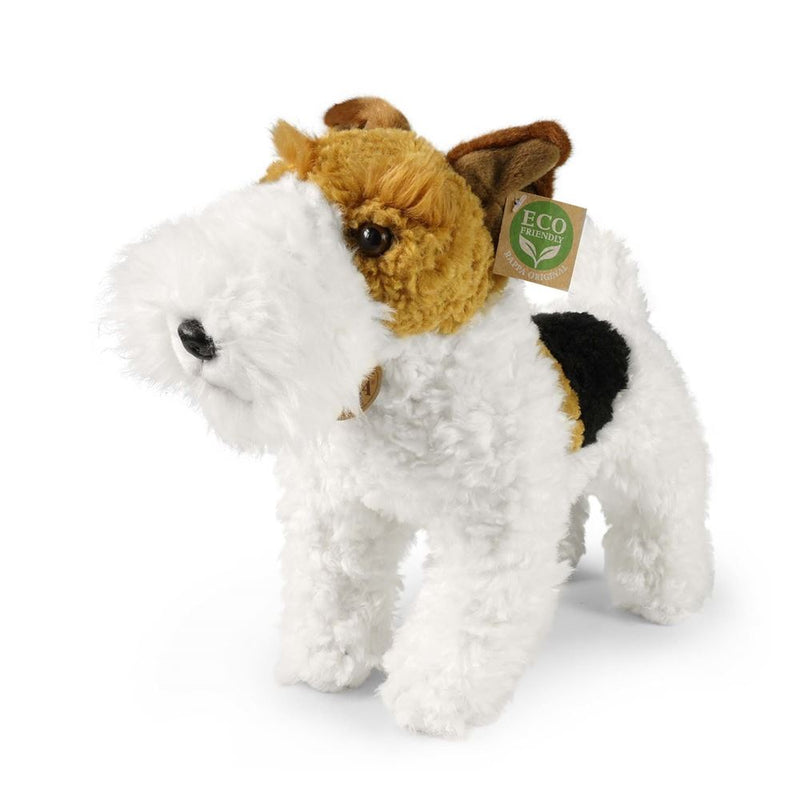 Peluche fox terrier 30 cm ecológico