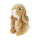Peluche lepre beige 18 cm eco-friendly