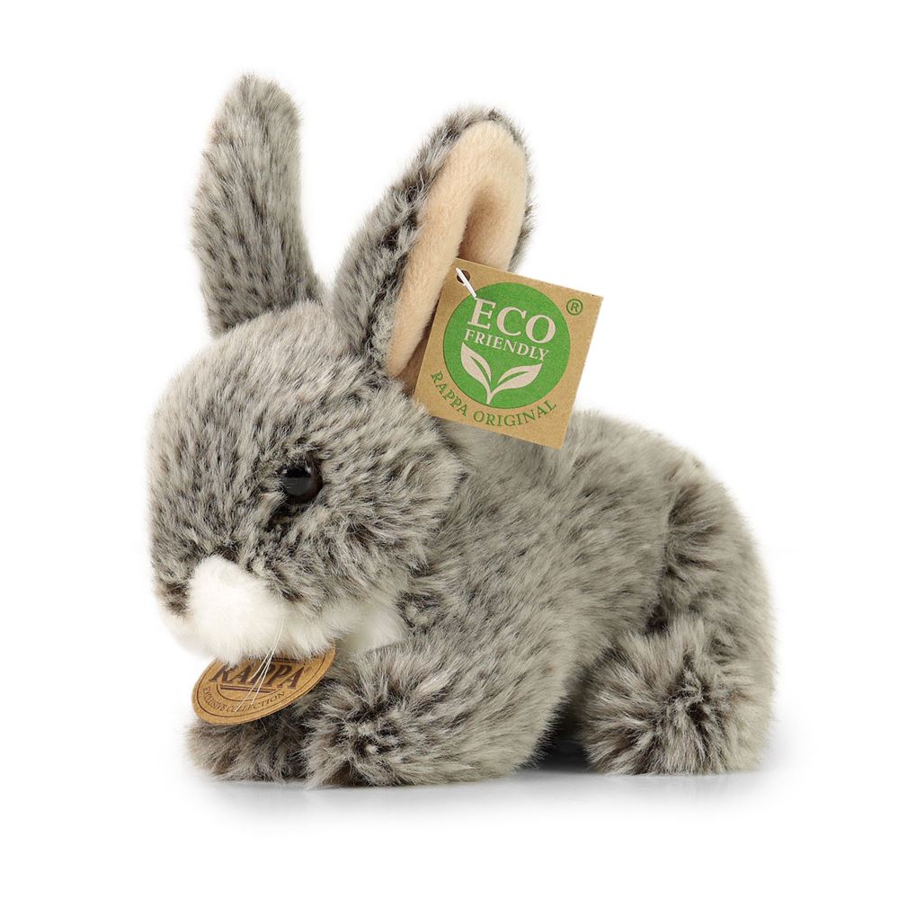 Pluche konijn 17 cm eco-vriendelijk