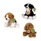 Plush dogs assorted 14cm eco-friendly - afbeelding 1