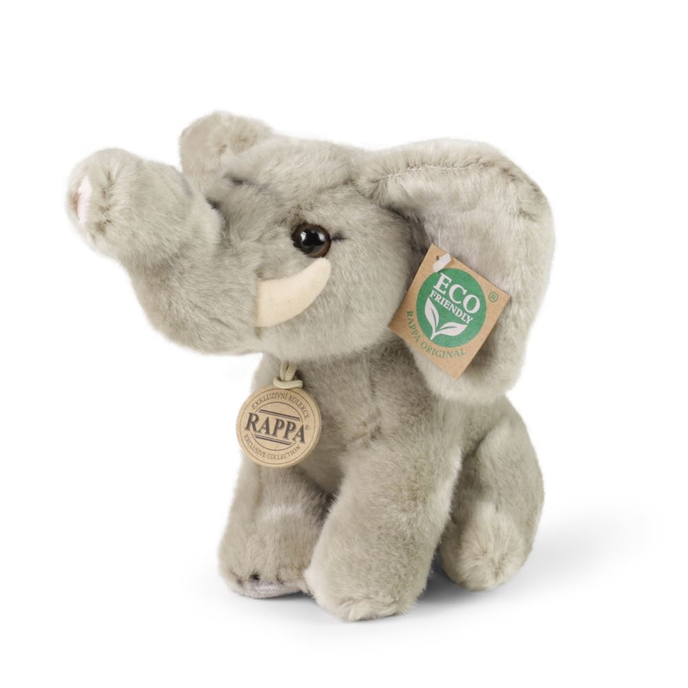 Elefante di peluche 18 cm ecologico