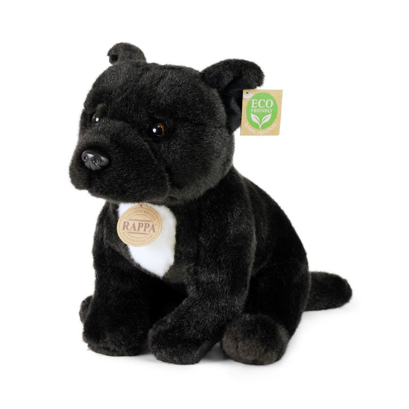 Peluche stafford nero 30 cm eco-friendly