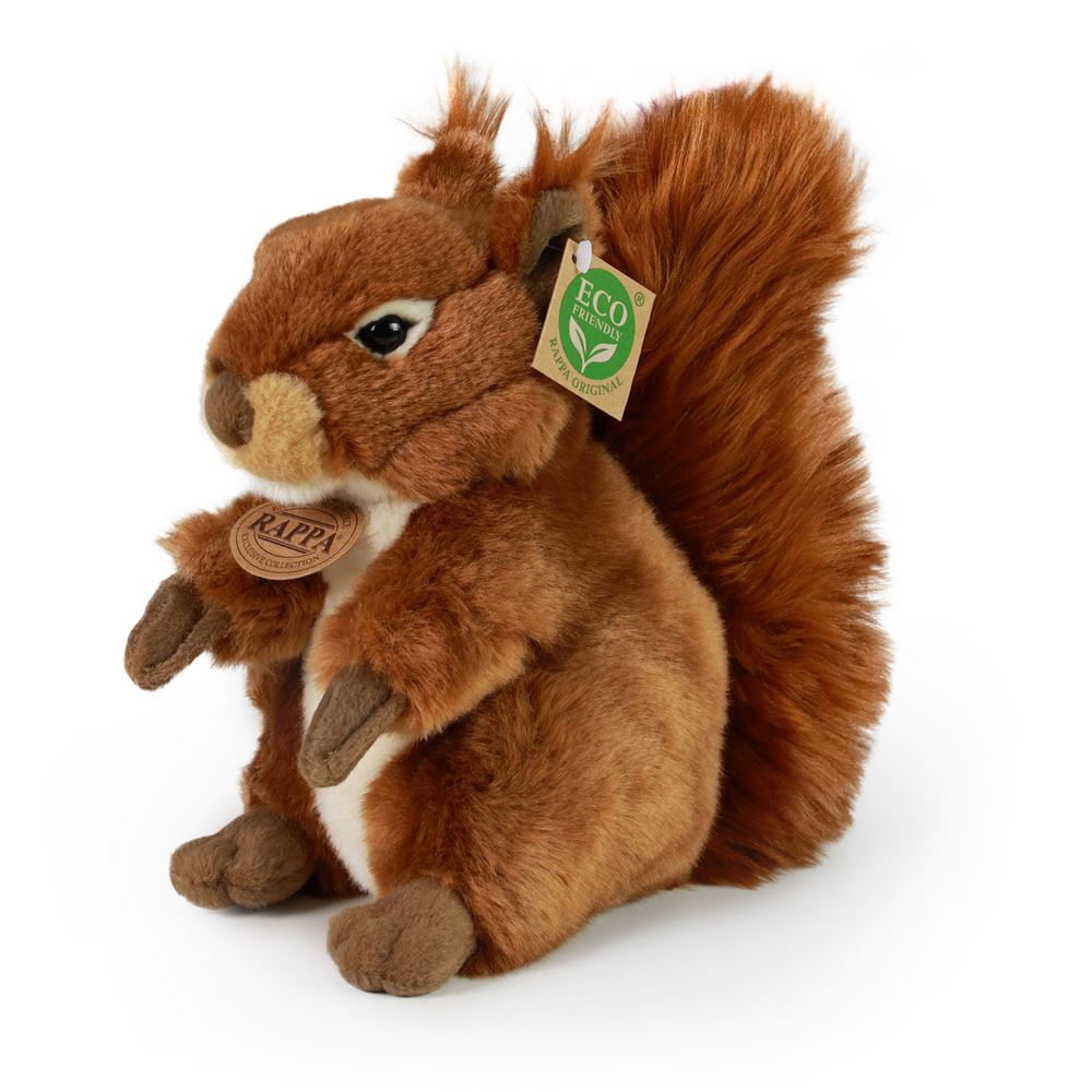 Scoiattolo di peluche 21 cm ecologico