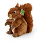 Scoiattolo di peluche 21 cm ecologico
