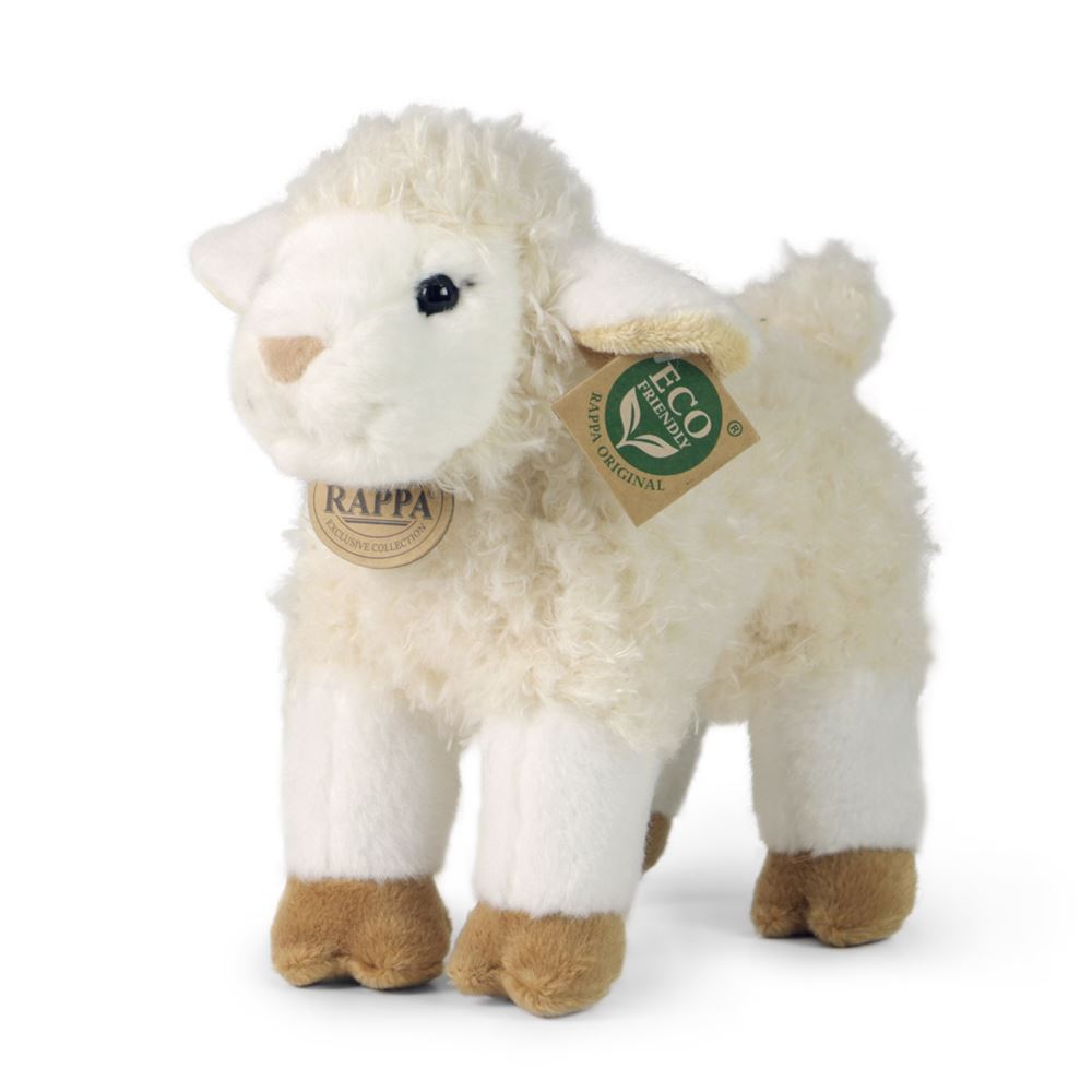 Pecora peluche 23 cm ecologica