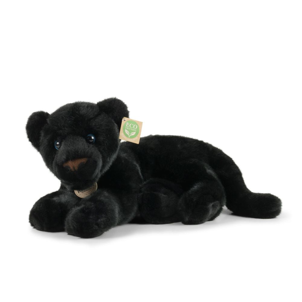 Peluche pantera nera 40 cm eco-friendly