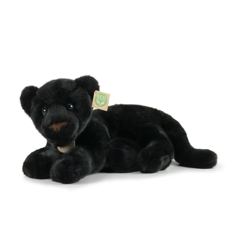 Peluche pantera nera 40 cm eco-friendly