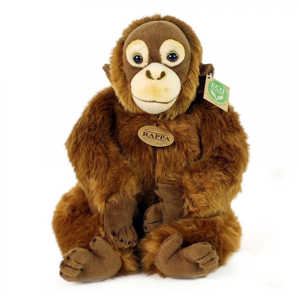 Peluche scimmia orango 27 cm eco-friendly