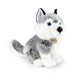Rappa eco friendly serie - plushen husky knuffel - 30 cm - met gerecycled pet