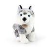 Rappa eco friendly serie - plushen husky knuffel - 30 cm - met gerecycled pet