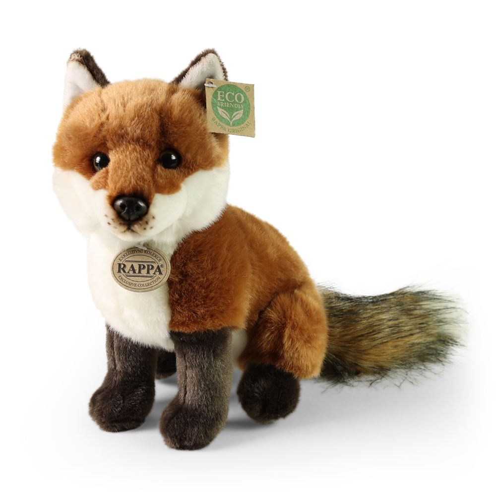 Peluche volpe 27 cm ecologica