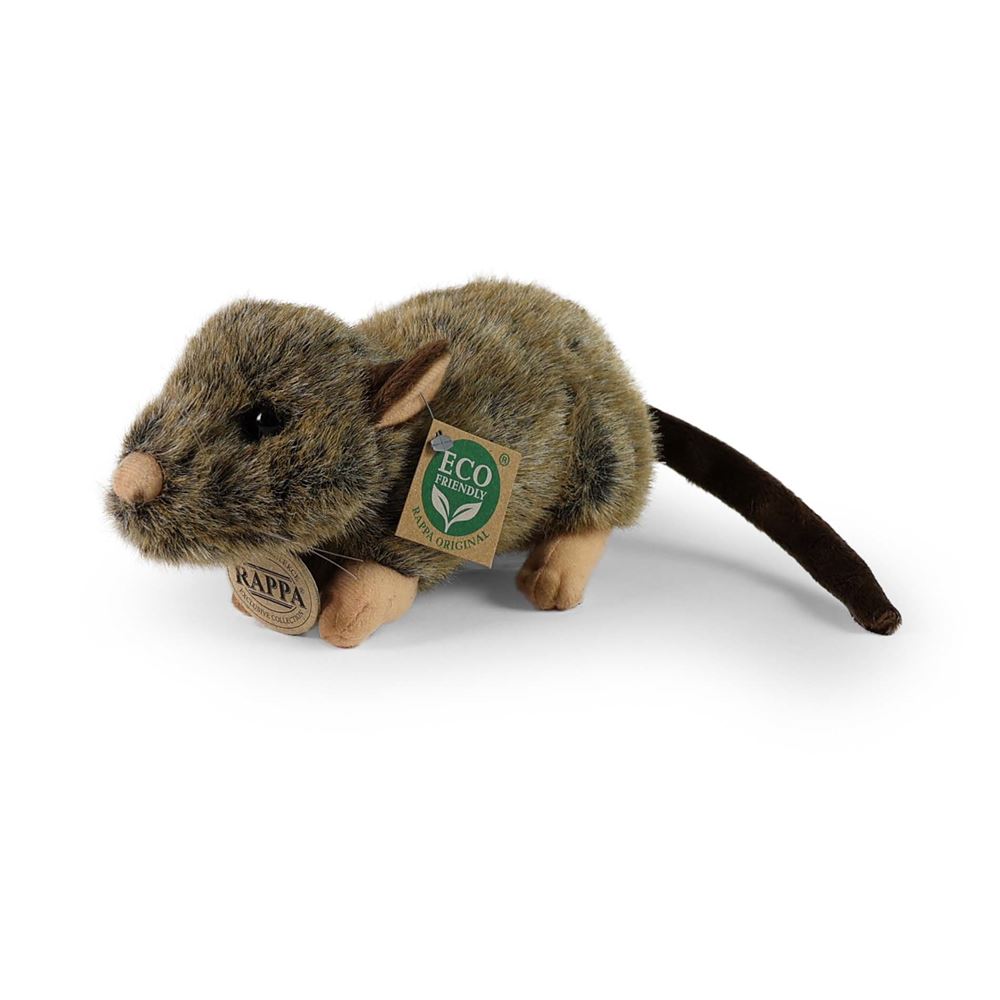 Ratto peluche 20 cm ecologico