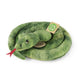 Peluche serpente verde 90 cm ecologico