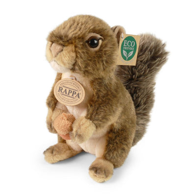 Scoiattolo in peluche con quercia 20 cm eco-friendly