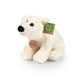 Peluche orso polare 22 cm ecologico
