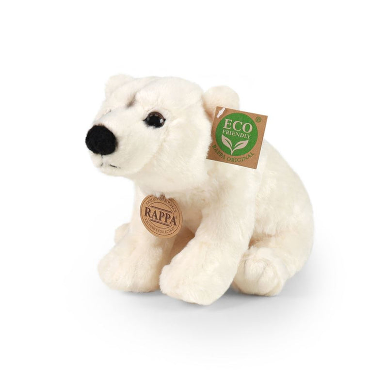 Peluche orso polare 22 cm ecologico