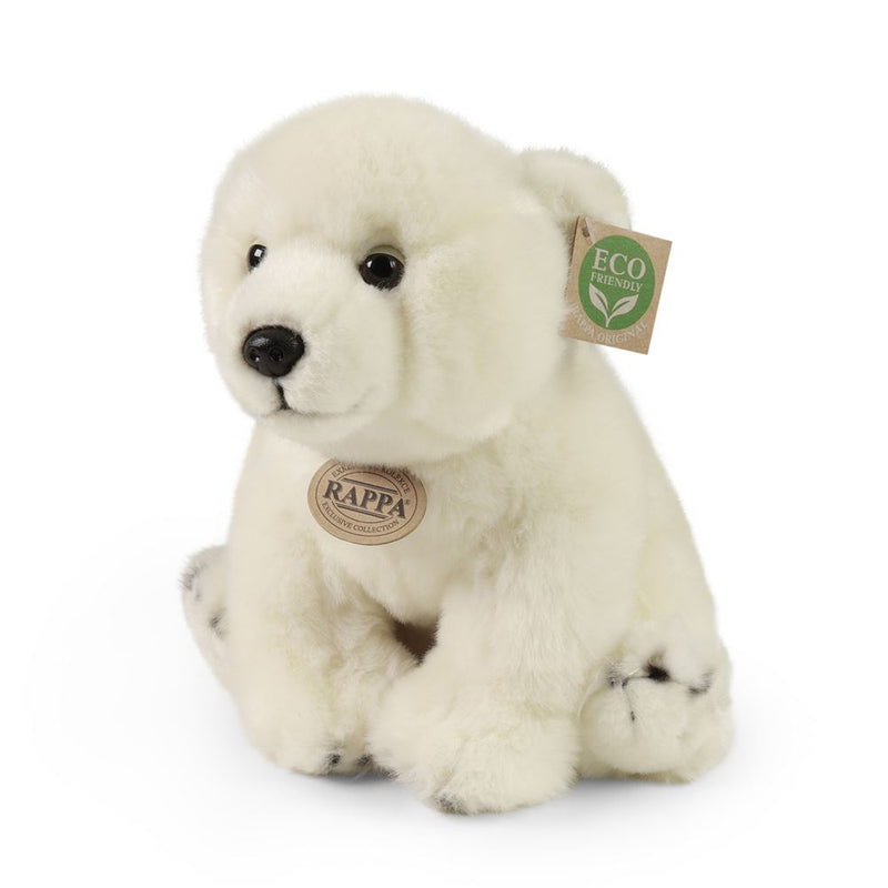 Peluche orso polare 28 cm ecologico