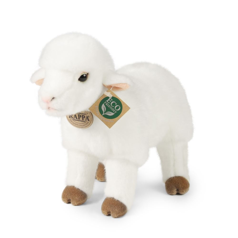 Agnello peluche 27 cm ecologico