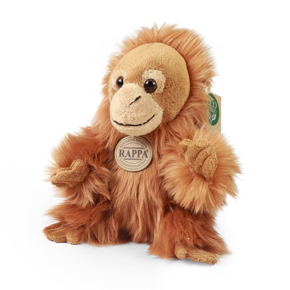 Peluche orango 18 cm ecologico