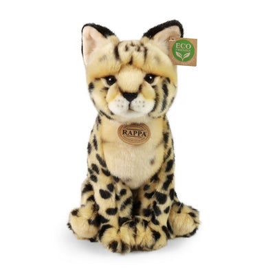 Serval de peluche 30 cm ecológico
