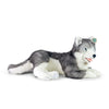 Pluche husky hond 60 cm eco-vriendelijk