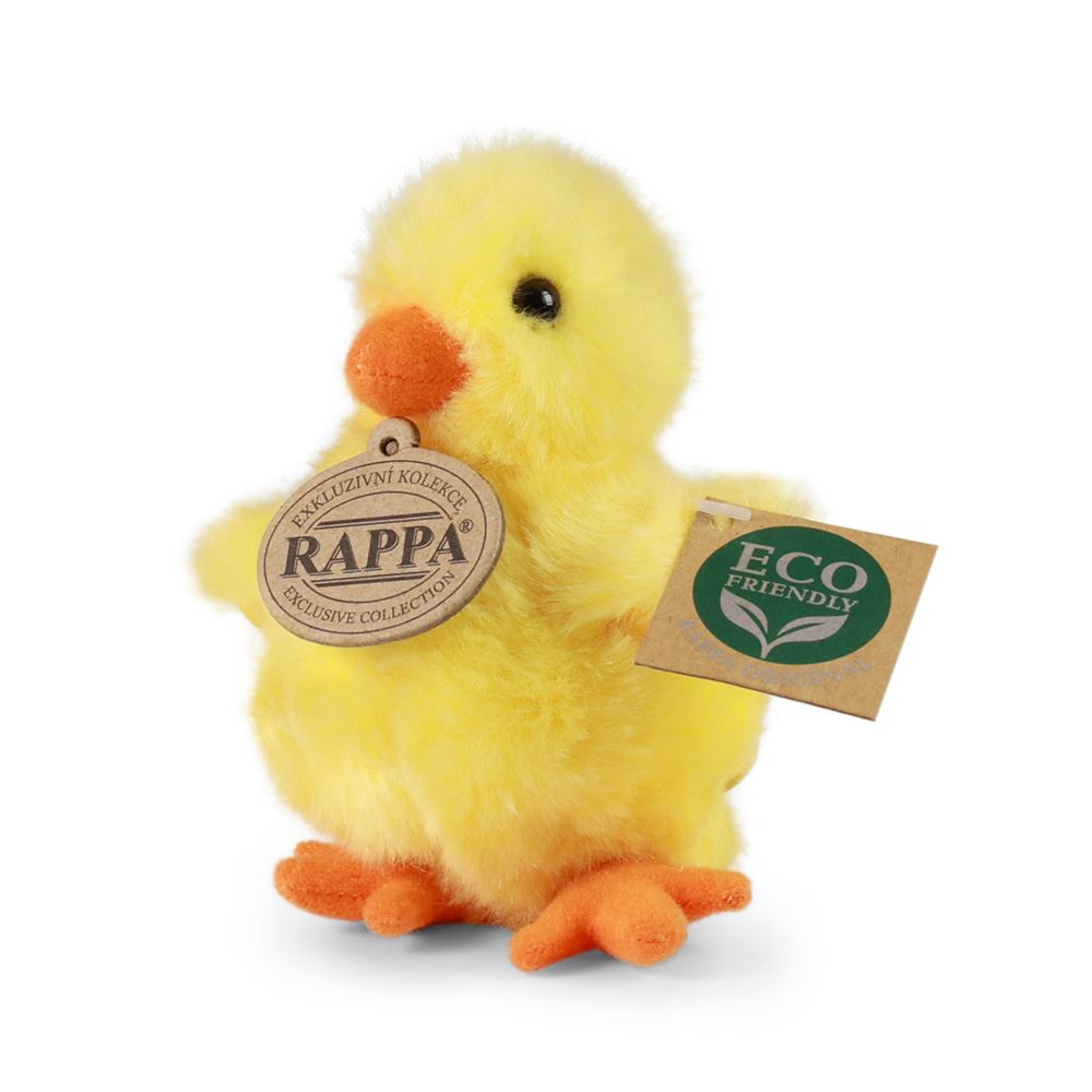 Peluche tenero pulcino 10 cm eco-friendly