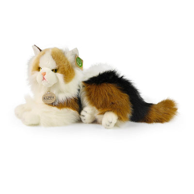 Plush tricolor cat 30 cm eco-friend